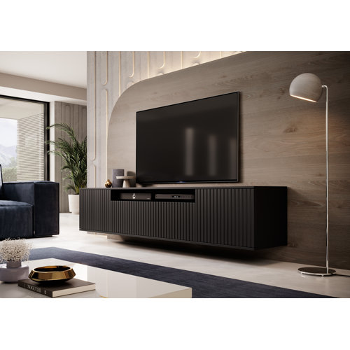 Brayden Studio Aieden Floating TV Stand for TVs up to 88" & Reviews